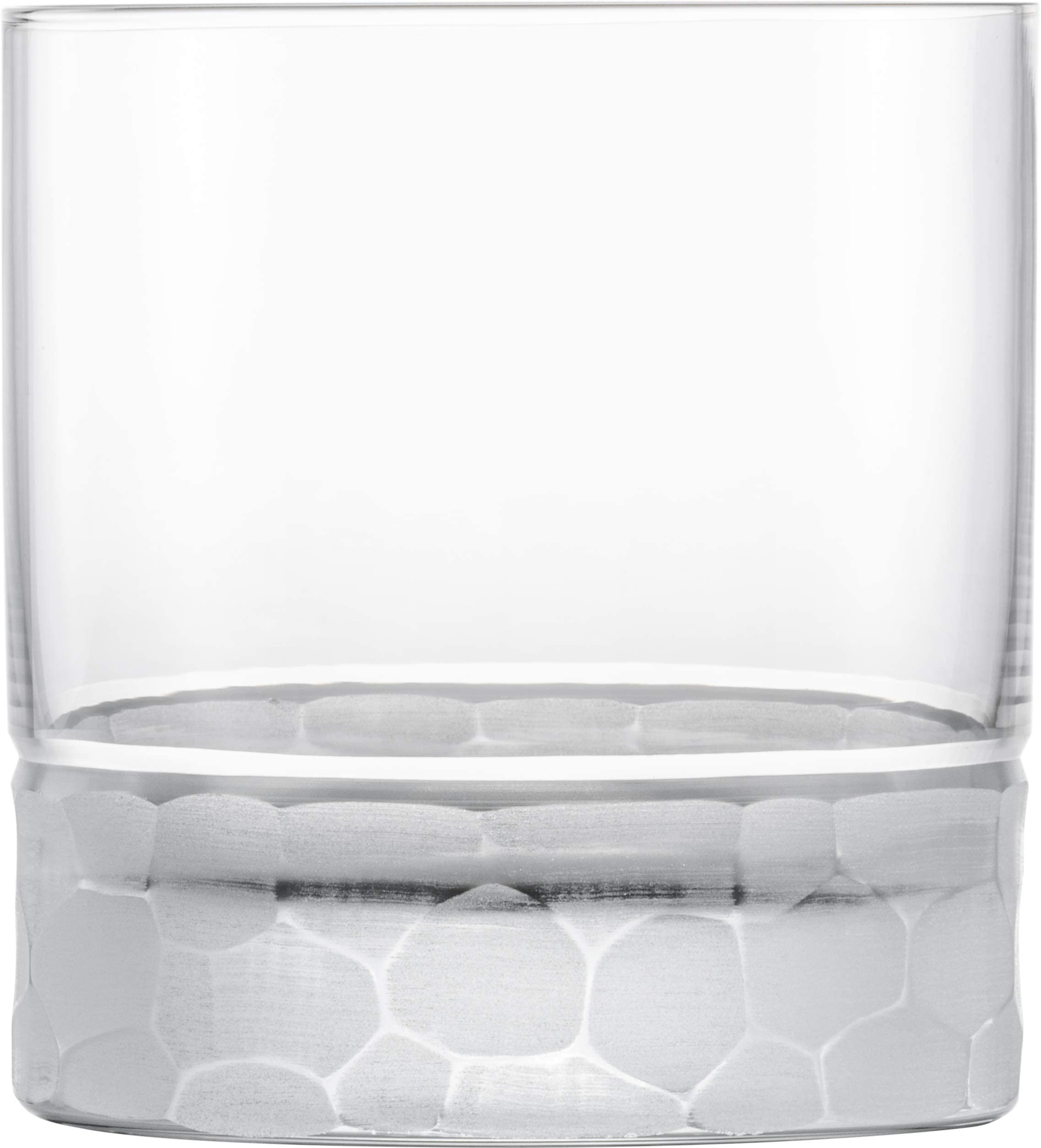 Eisch Crystal Whiskey Glasses HAMILTON - Set of 2 Handcrafted 13.5 oz German Crystal Tumblers with Thick Weighted Bottom - Ideal for Bourbon, Scotch, Cognac & Cocktails - Perfect for Home Bars, Gifts & Entertaining
