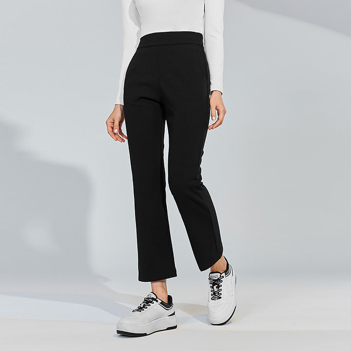 Stretch Bootcut Slacks for Women - Comfortable Napping & Lounge Pants - Perfect for Yoga, Travel, and Relaxing at Home