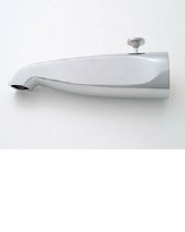 Jaclo 2011-AB Brass Diverter Spout in Antique Brass Finish - Bathroom Faucet Accessory for Sink, Tub, and Shower Installations