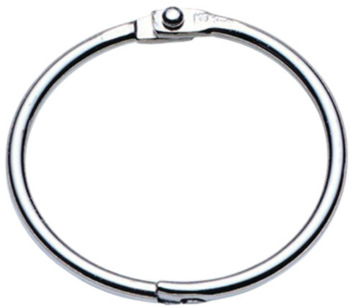 Book Rings 3 Inch - Pack of 10 Metal Loose Leaf Binder Rings for School, Office & DIY Projects | Perfect for Notebooks, Planners & Document Organization