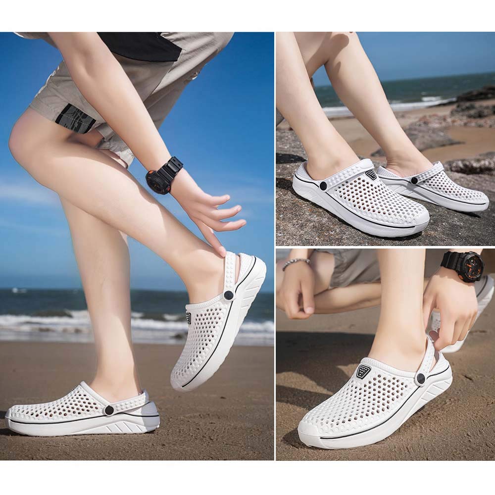 CERYTHRINA Unisex Lightweight Breathable Water Shoes - Men's & Women's Quick-Dry Garden Clogs Sandals for Beach, Pool, Yoga, and Outdoor Activities