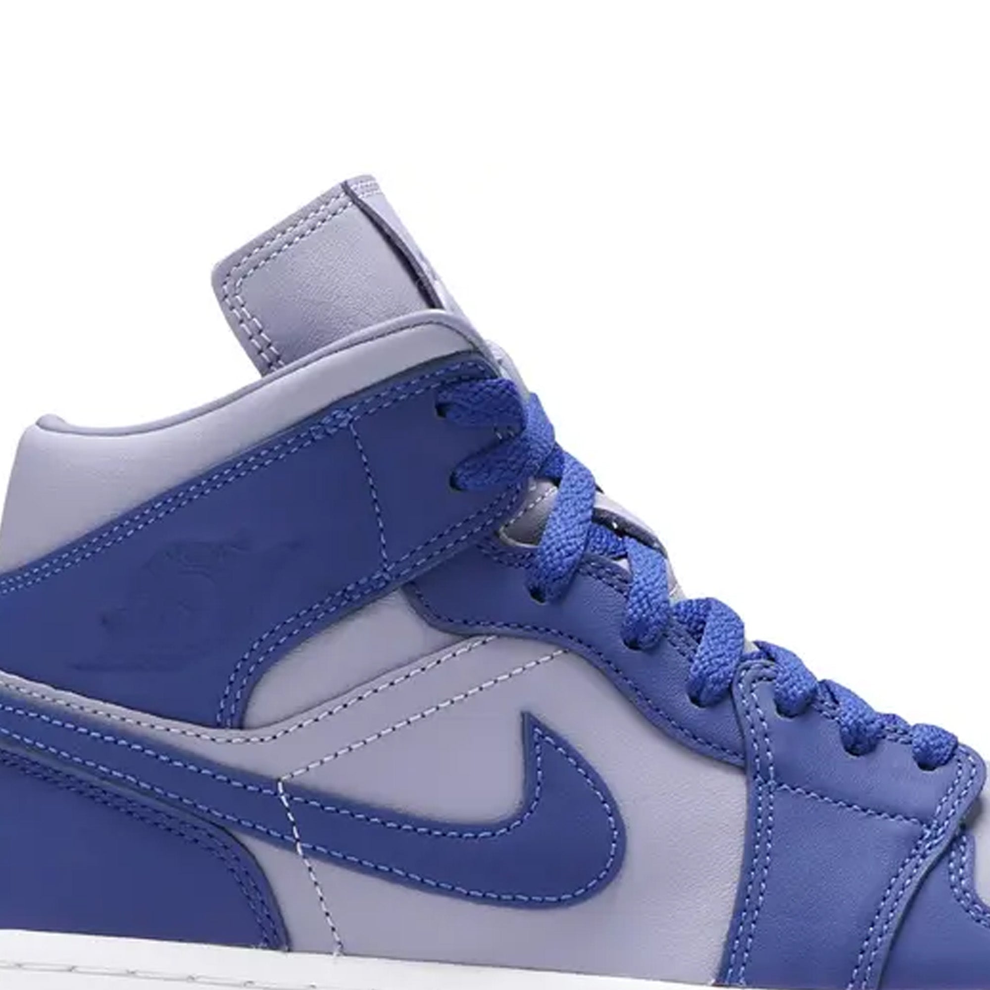 Air Jordan 1 Mid SE 'Iron Purple Deep Royal' Women's Basketball Shoes - Stylish Sneakers for Casual Wear, Street Fashion & Gym Workouts