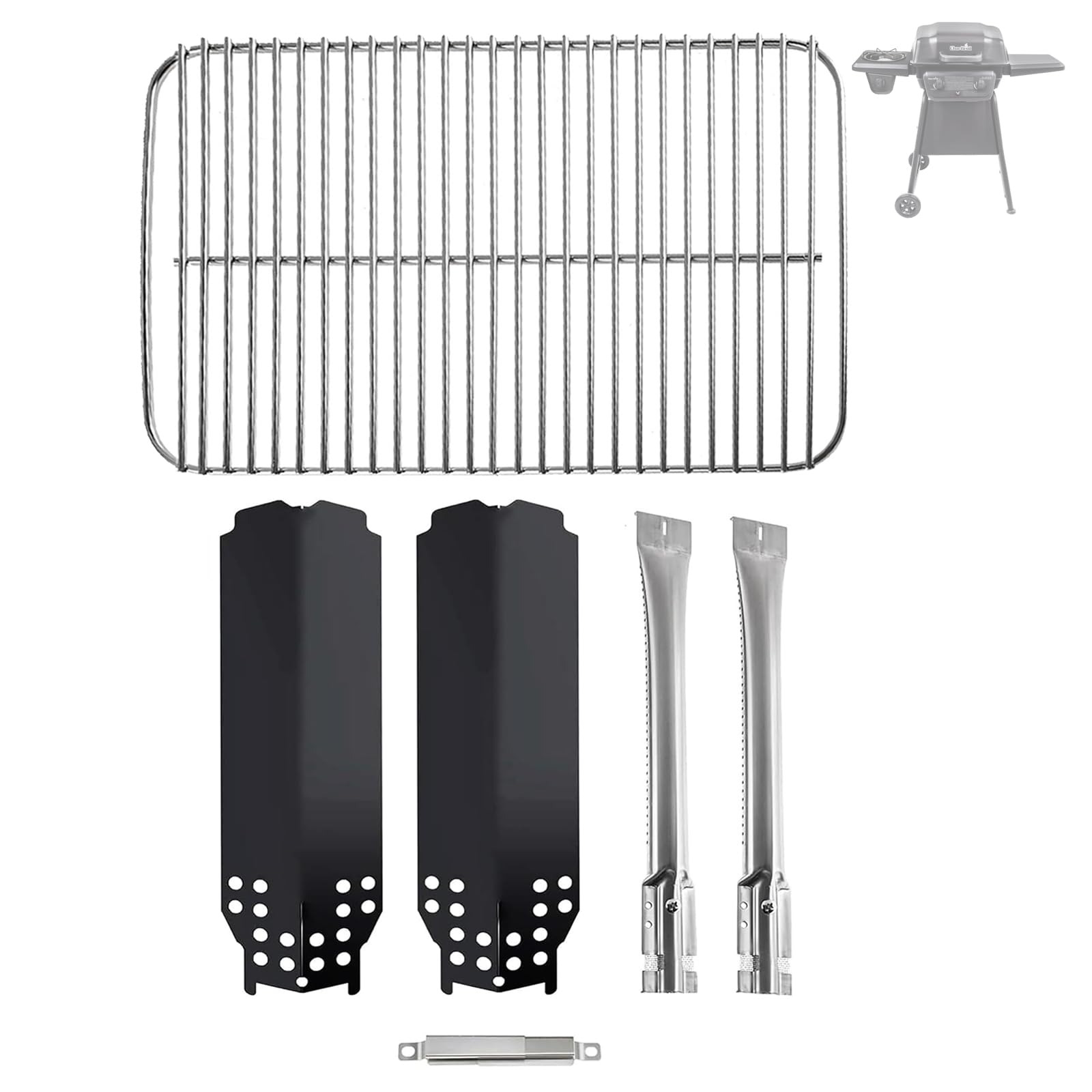 Charbroil Classic 280 2-Burner Grill Replacement Parts - Compatible with Models 463672817-P2, 463672717, 463613717, 463647018, G215-0203-W1, G206-0006-W1 & American Gourmet 465635821 - Perfect for Outdoor BBQ Grilling and Backyard Cooking