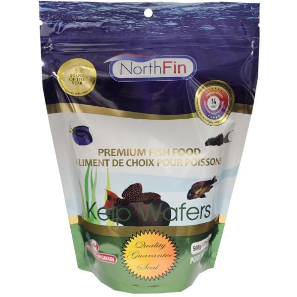 Premium NorthFin Kelp Wafers Fish Food - Nutrient-Rich Algae-Based Formula for Saltwater & Freshwater Aquariums - Ideal for Herbivorous Fish, Tangs & Marine Grazers