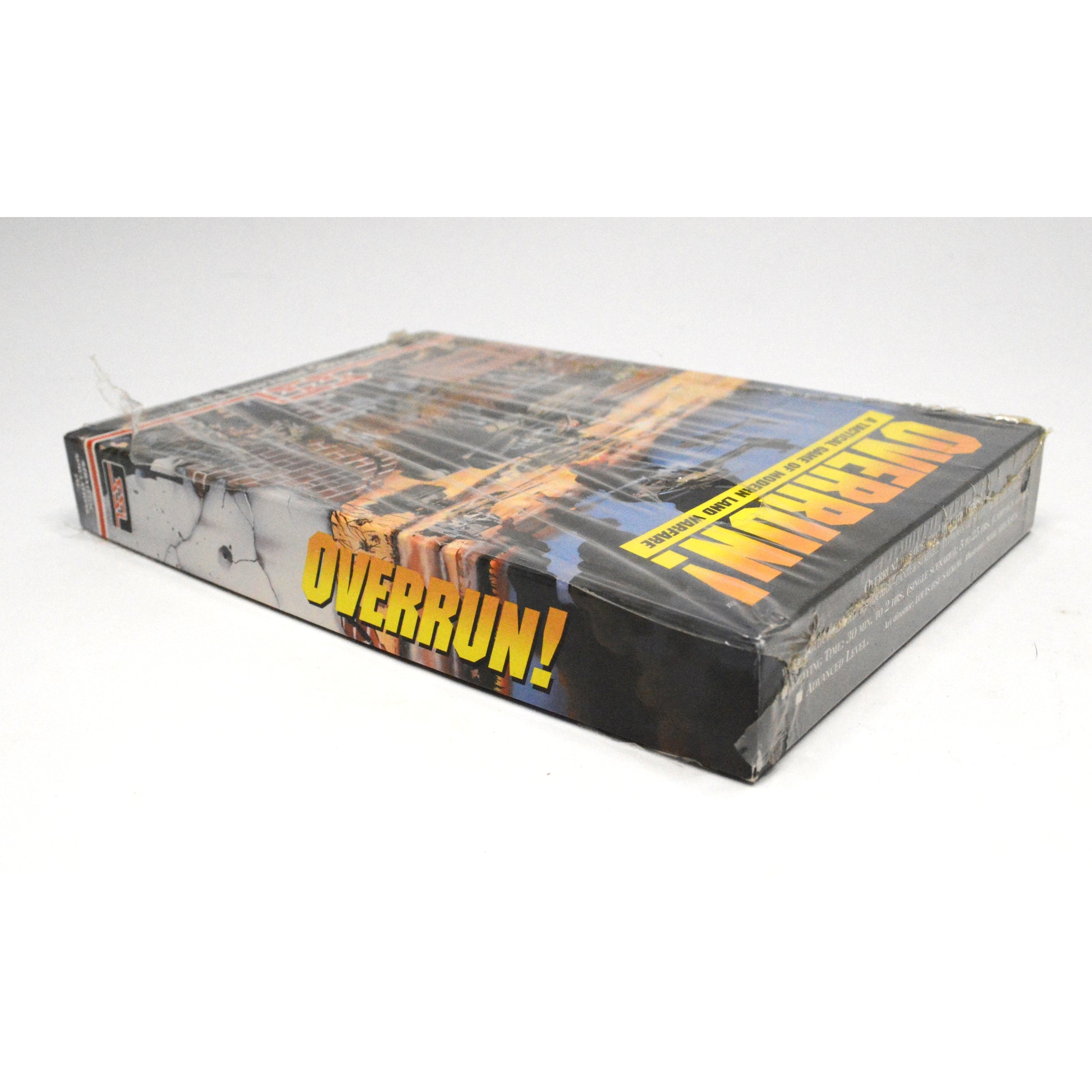 Brand New AMIGA OVERRUN! Tactical Warfare Computer Game - Factory Sealed by SSI | Classic Strategy Game for PC Gaming Enthusiasts & Retro Collectors