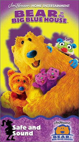 Bear in the Big Blue House - Safe and Sound VHS | Classic Children's Educational Video | Perfect for Family Movie Nights & Preschool Learning