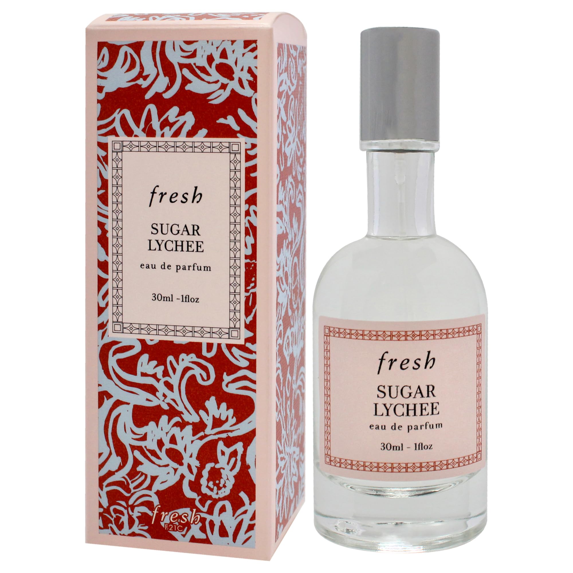 Fresh Sugar Lychee Perfume for Women - 1 oz EDP Spray, Floral Fruity Fragrance for Date Night & Everyday Wear