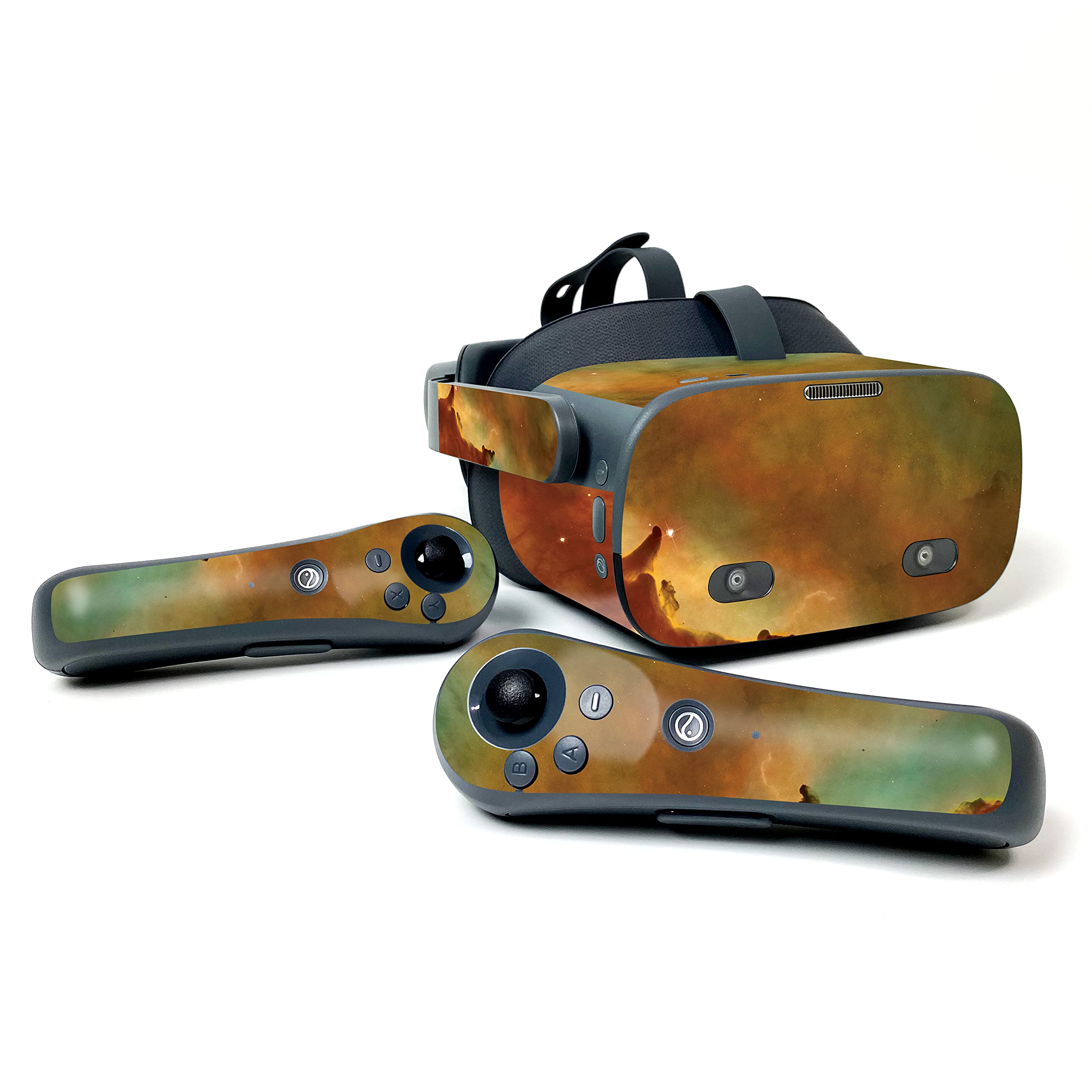 MightySkins Vinyl Decal Wrap Cover for Pico Neo 2 VR Headset - Space Smoke Design | Protective & Durable Skin | Easy to Apply & Remove | Made in USA | Perfect for Gaming, VR Enthusiasts & Customization Lovers