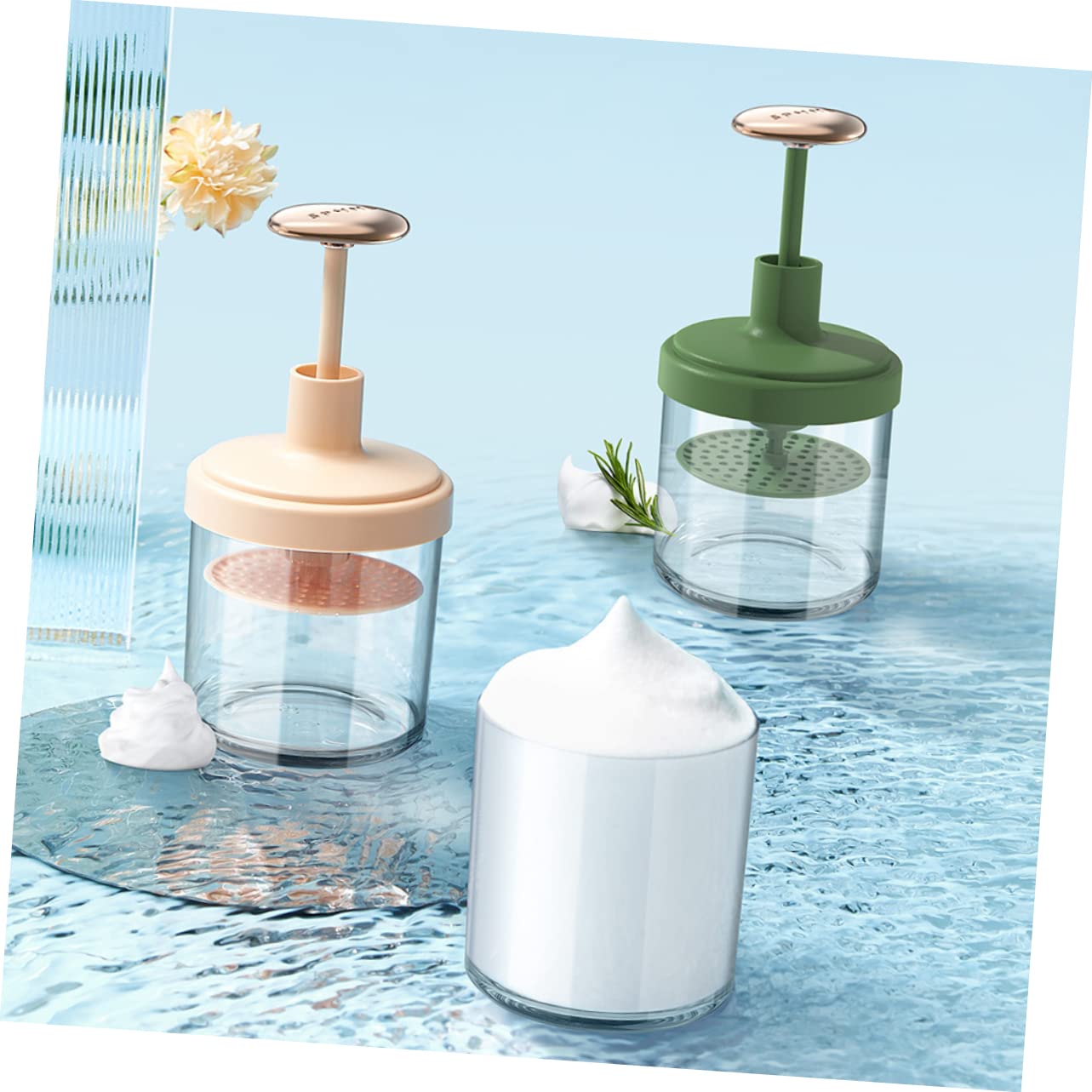 Baluue Facial Foam Maker - Efficient Skincare Frother for Face Cleansing, Lightweight Plastic Bubbler Cup, Travel-Friendly for Daily Use - Perfect for Home & On-the-Go Skincare Routine