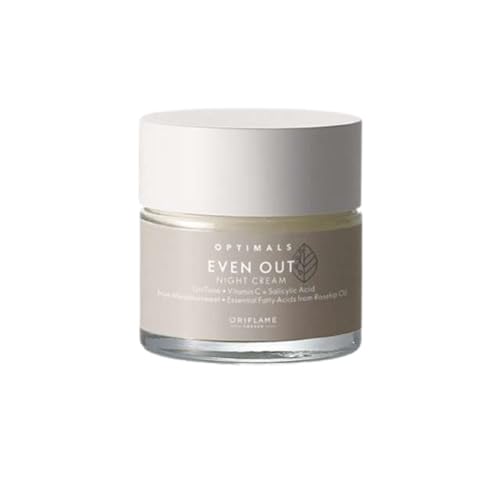 Even Out Night Cream 50ML - Brightening & Hydrating Face Moisturizer for Dark Spots & Uneven Skin Tone - Perfect for Nighttime Skincare Routine & Anti-Aging Care