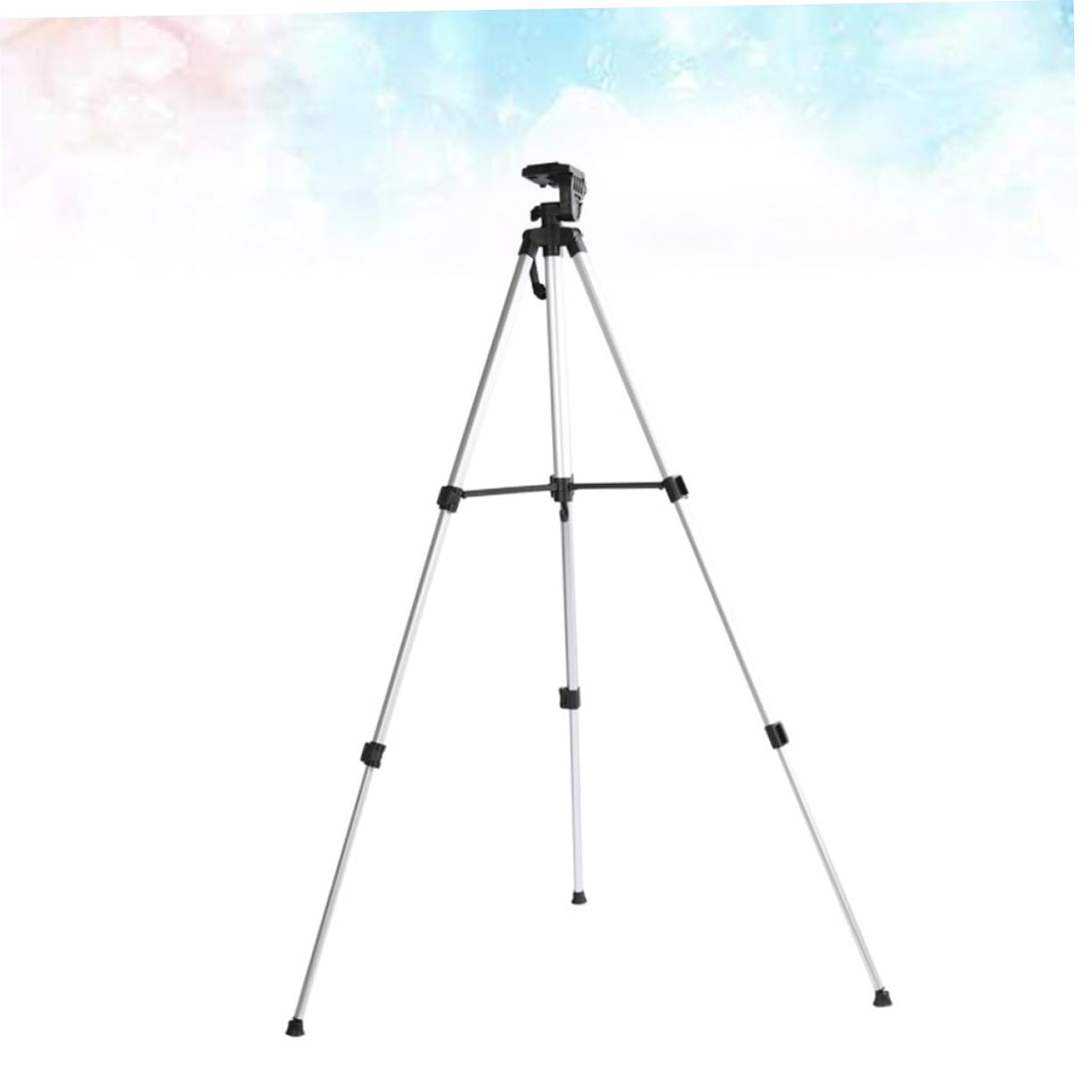 Veemoon Adjustable Camera Tripod Stand - Lightweight Telescopic Design for DSLR, Smartphone, GoPro - Perfect for Outdoor Live Streaming, Vlogging, Travel Photography & Video Recording