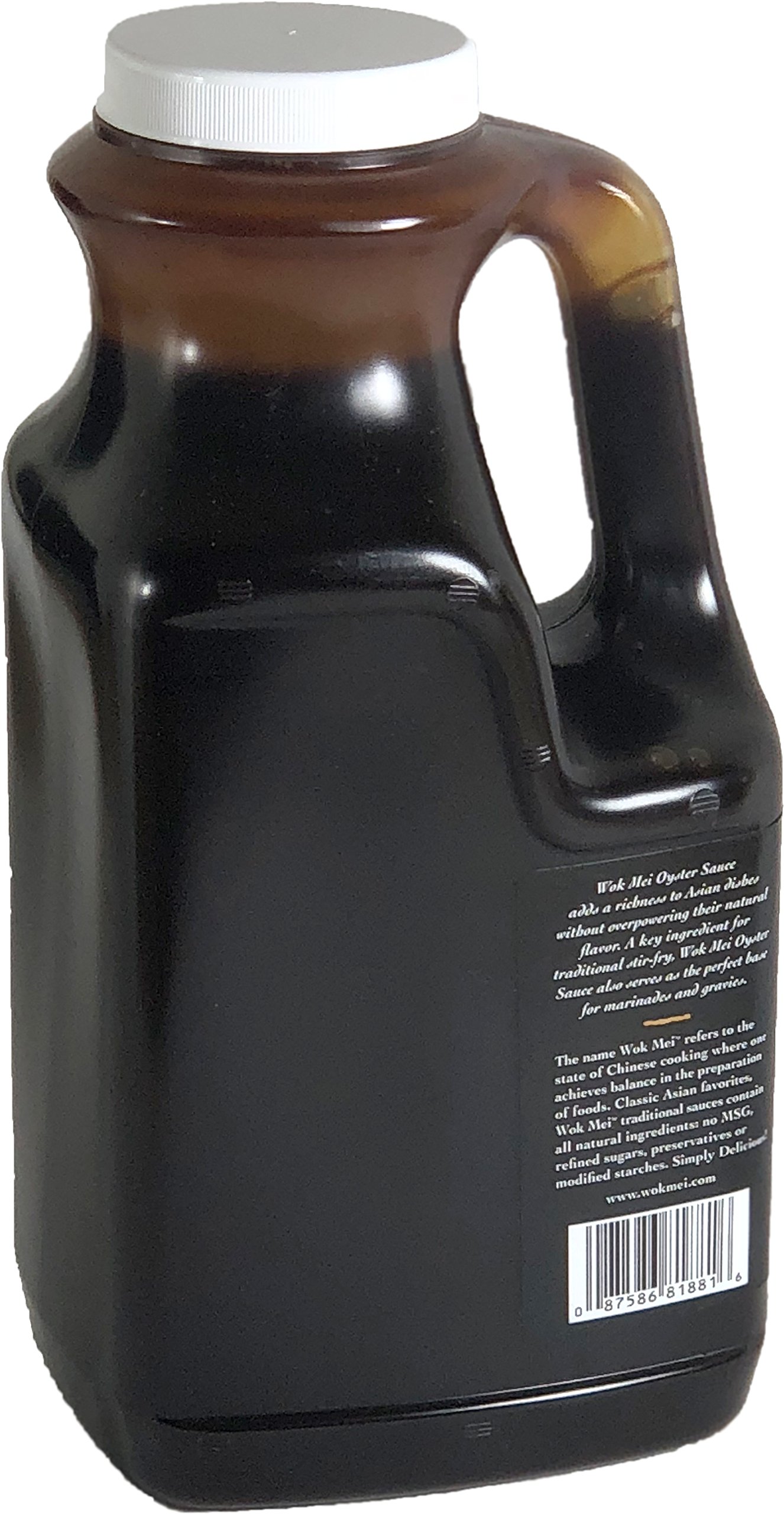 Gluten-Free Oyster Sauce by Wok Mei - 64 oz Large Restaurant Size for Asian Cooking, Stir Fry & Marinades