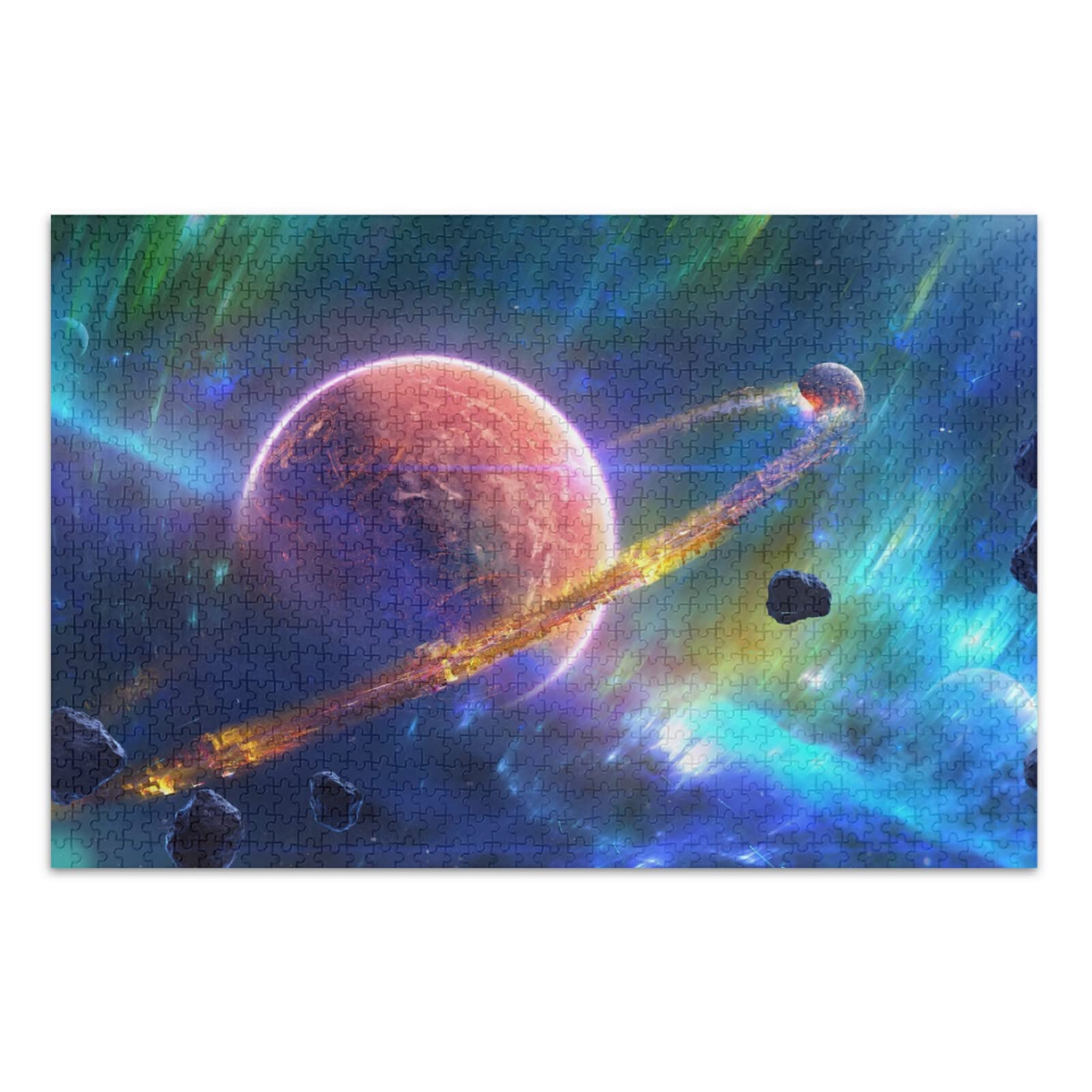 1000 Piece Space Nebula Jigsaw Puzzle for Adults & Kids - Large Size Galaxy Artwork, Educational & Fun Family Activity - Perfect for Home Decor, Gifts, and Relaxation Therapy