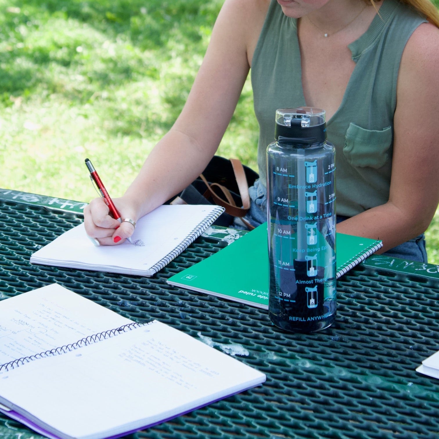 Nalgene OG Motivational Water Bottle - BPA Free, Leak Proof, Durable for Hiking, Gym & Outdoor Activities