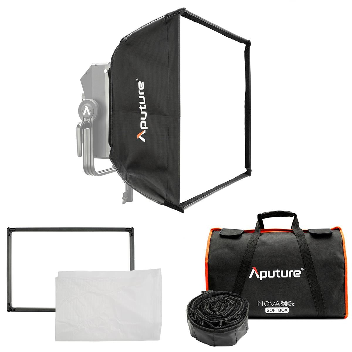 Aputure Nova P300c LED Softbox - Professional Lighting Diffuser for Photography & Video Studio Shoots