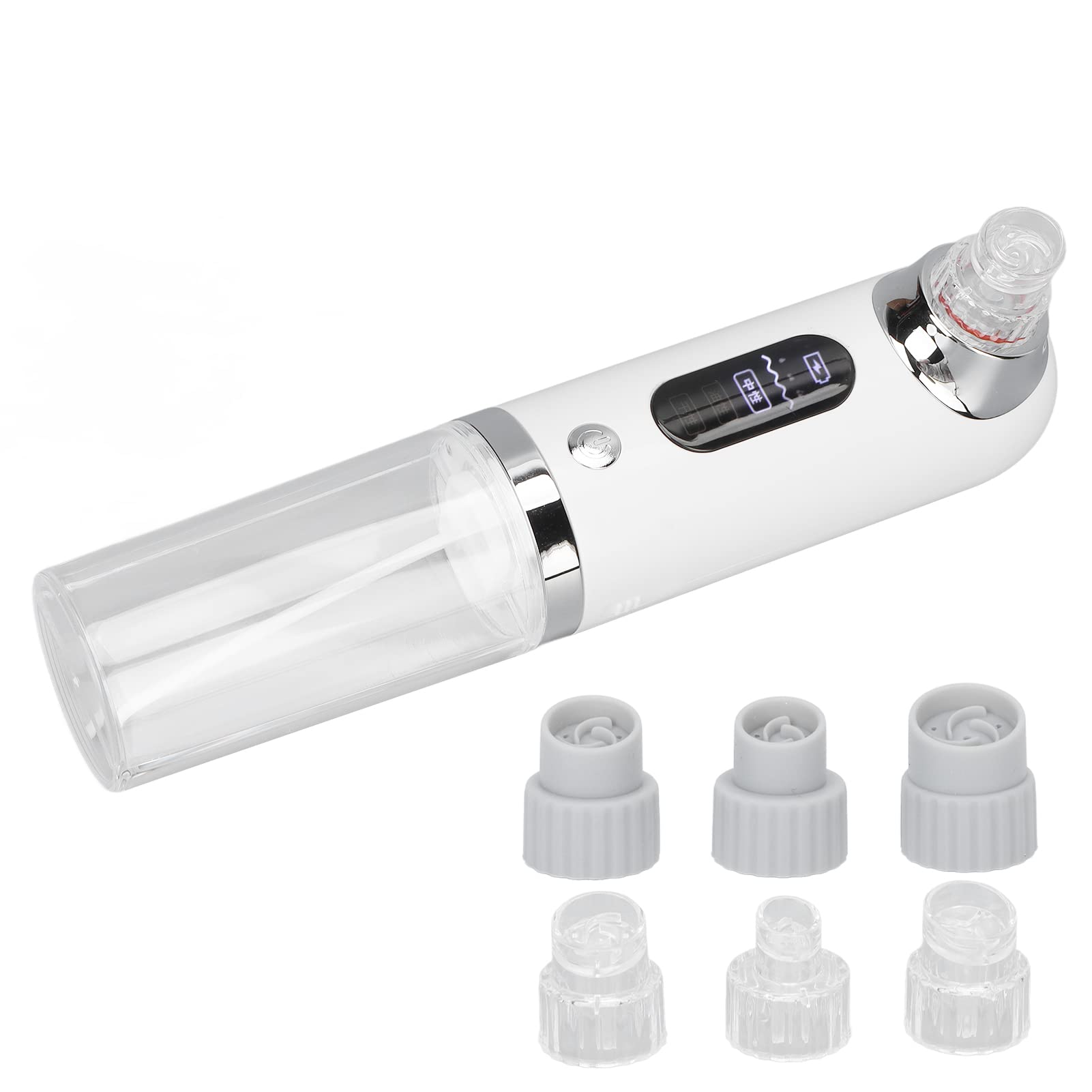 Electric Blackhead Remover Vacuum - USB Rechargeable Pore Cleaner with 3 Speed Settings, Blue & Purple LED Lights & Moisturizing Water Tank for Face & Skin Care | Perfect for Daily Skincare Routine & Spa Treatments