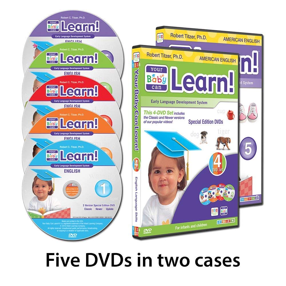 Your Baby Can Learn! Deluxe Educational Kit for Early Childhood Development - Perfect for Home Learning and Montessori Activities