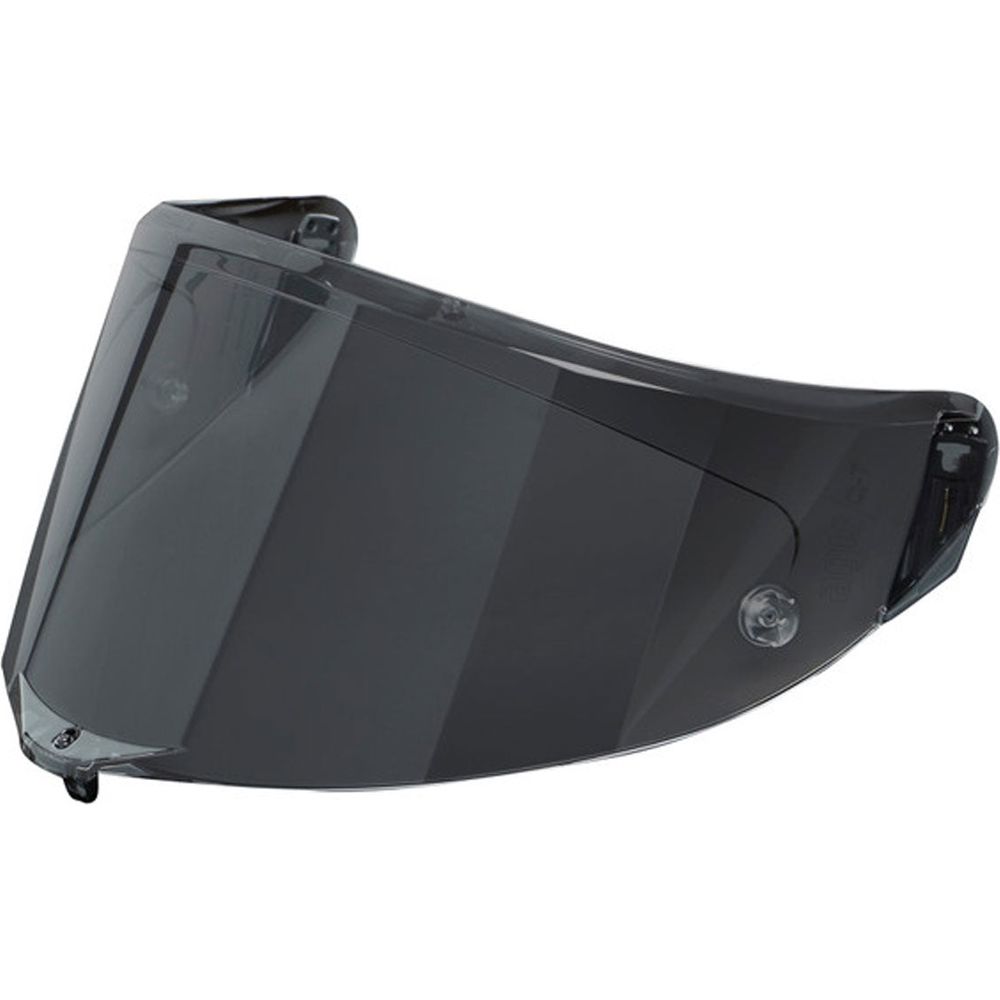 AGV Race 3 Motorcycle Helmet Anti-Scratch Visor - Dark Smoke Tinted Shield for Racing & Street Riding - Enhanced Visibility & UV Protection