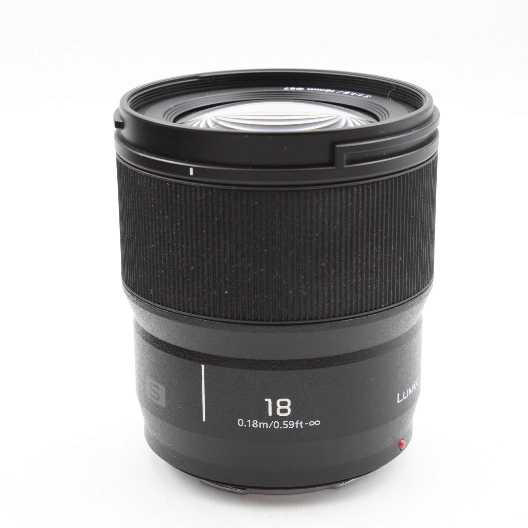Panasonic Lumix S 18mm f/1.8 Lens (Leica L Mount) - Open Box Excellent Condition | Wide-Angle Prime Lens for Portrait & Landscape Photography