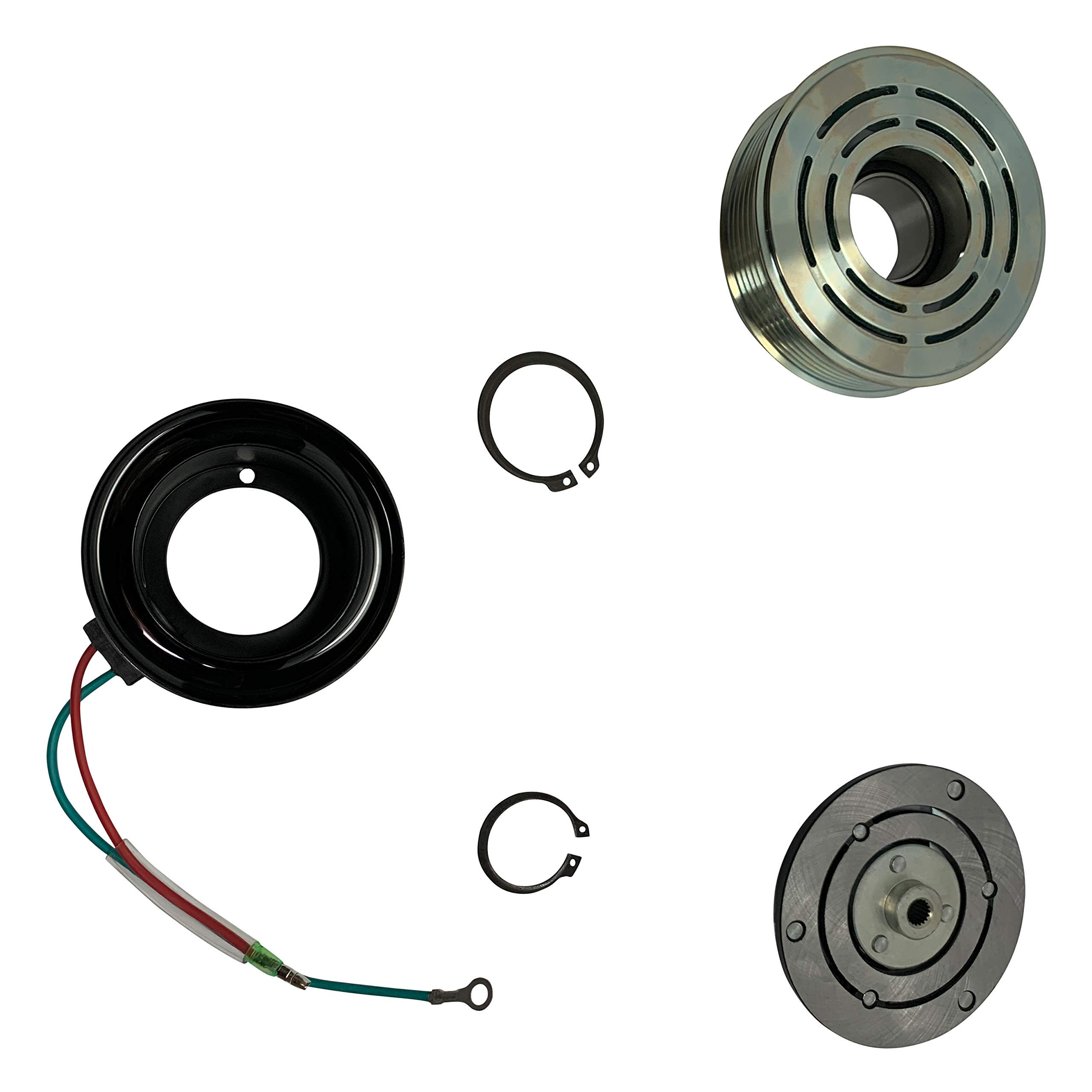 RYC A/C Compressor Clutch GG599-CL - Compatible with 2001 Honda Civic 1.7L - Replacement Part for Car Air Conditioning System - Perfect for Summer Cooling & Auto Repair