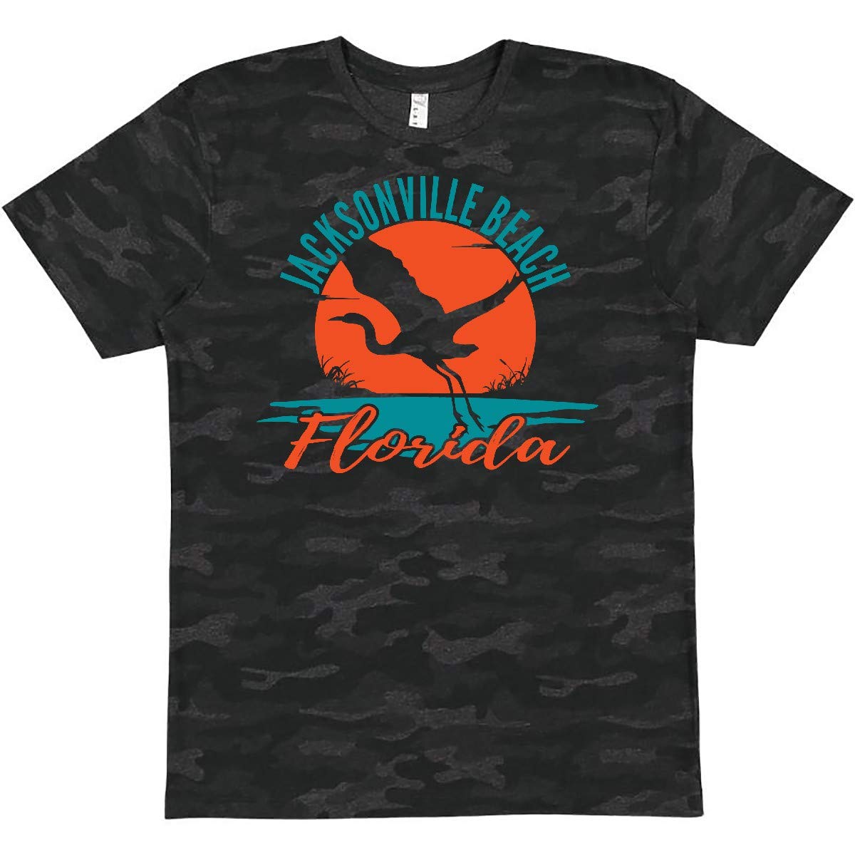 Inktastic Jacksonville Beach Florida Vacation Trip T-Shirt - Comfortable Graphic Tee for Beach Lovers & Travel Enthusiasts - Perfect for Summer Vacations, Coastal Getaways & Florida Souvenirs