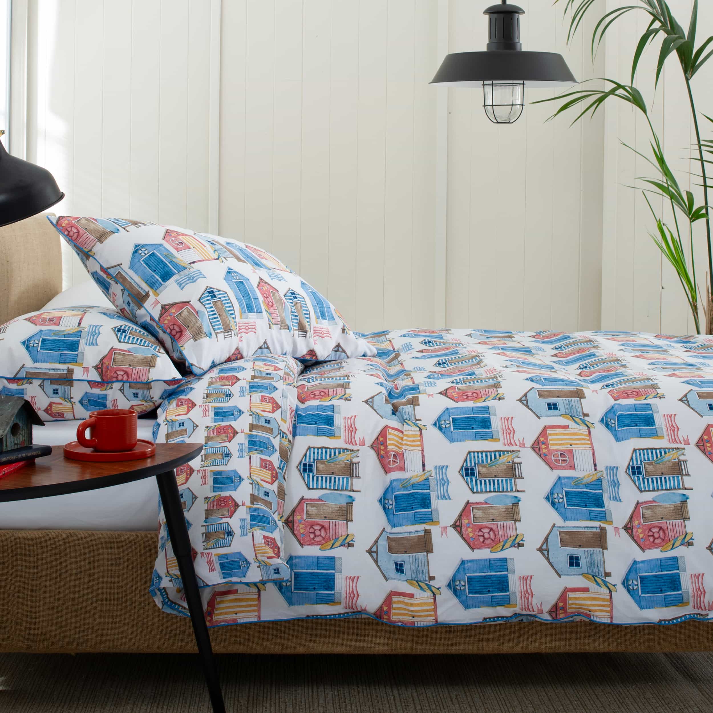 Lobster Creek Queen Size Duvet Cover Set - Soft & Breathable Luxury Bedding for Comfortable Sleep - Perfect for Master Bedrooms, Guest Rooms & Vacation Homes