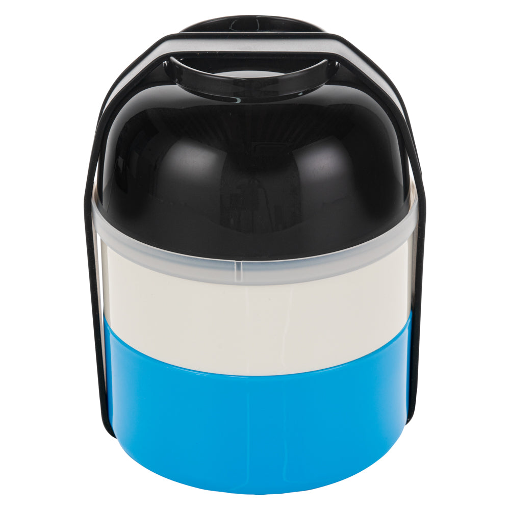 Premium Bento Box 22 oz - 2 Tier Japanese Lunch Box for Adults & Kids - 4.25