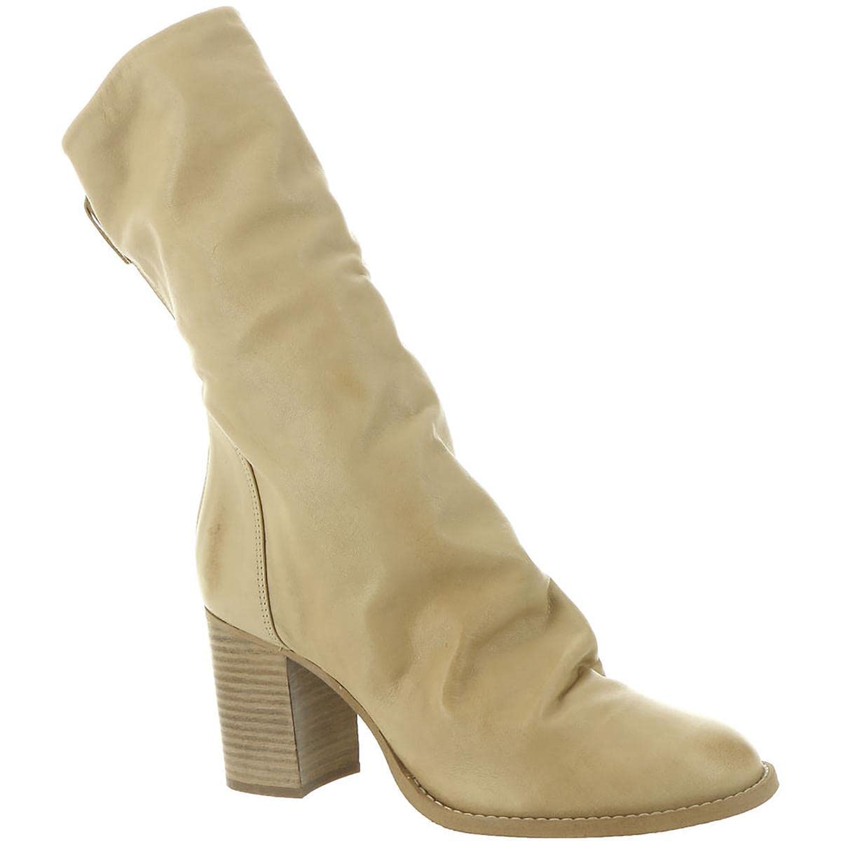 Free People Elle Block Heel Boots - Women's Chunky Heel Ankle Booties for Fall & Winter | Comfortable Dress Shoes for Work, Party & Night Out