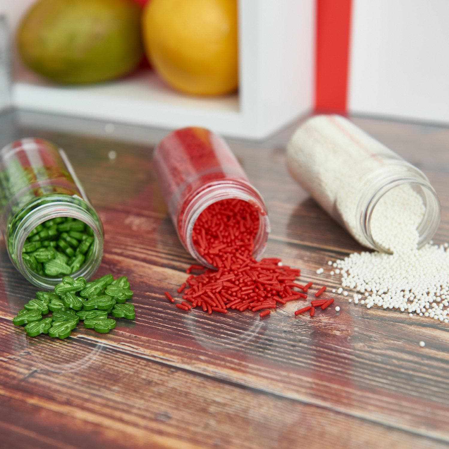 **Cinco de Mayo Sprinkles for Cake Decorating - Fiesta Party Baking Gift Set (4-Piece) - Perfect for Cupcakes, Cookies & Desserts**