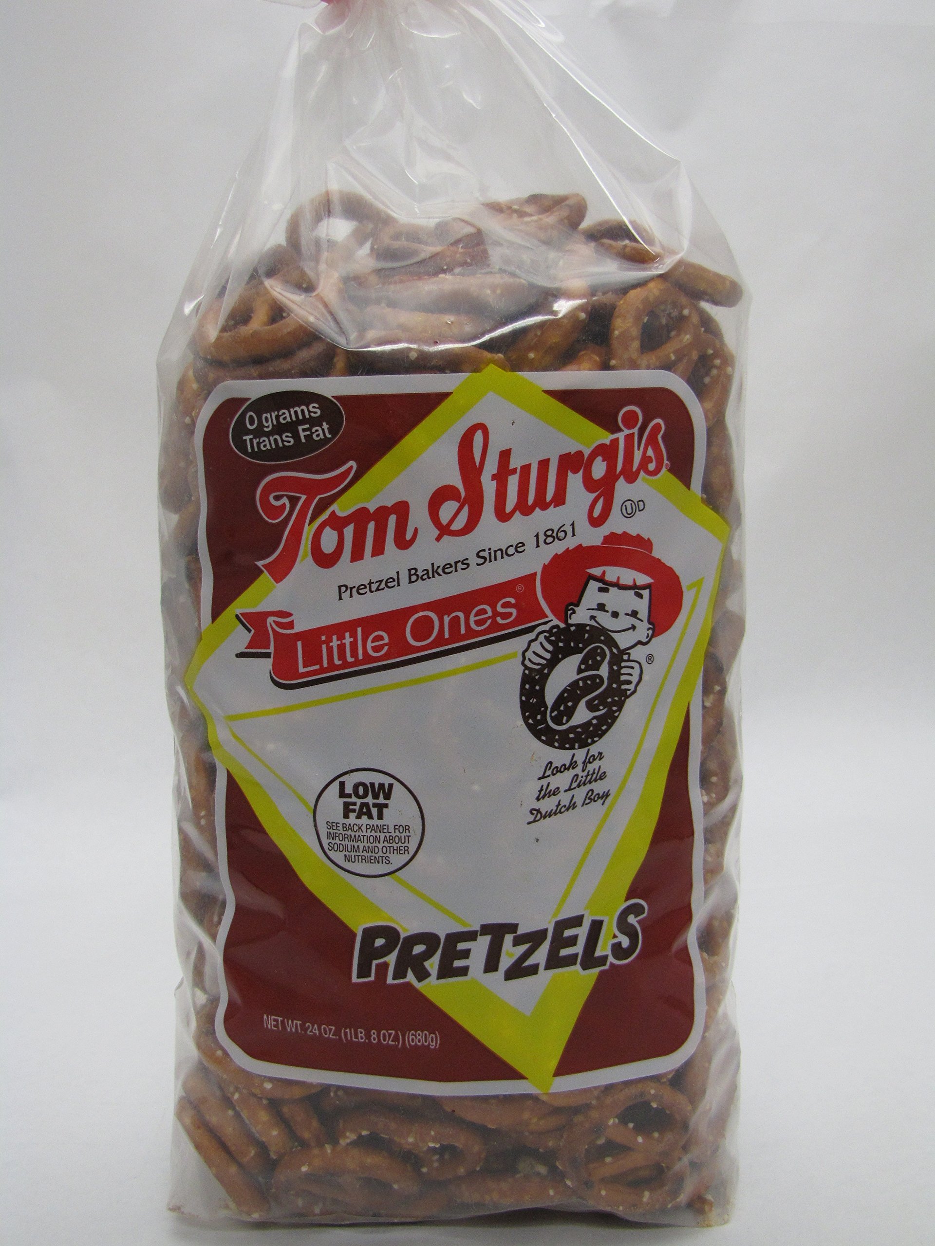 Tom Sturgis Little Ones Artisan Pretzels - 24 Oz Bag (Pack of 2) | Crunchy Snack for Kids Lunch Box, Party Favors & On-the-Go Snacking
