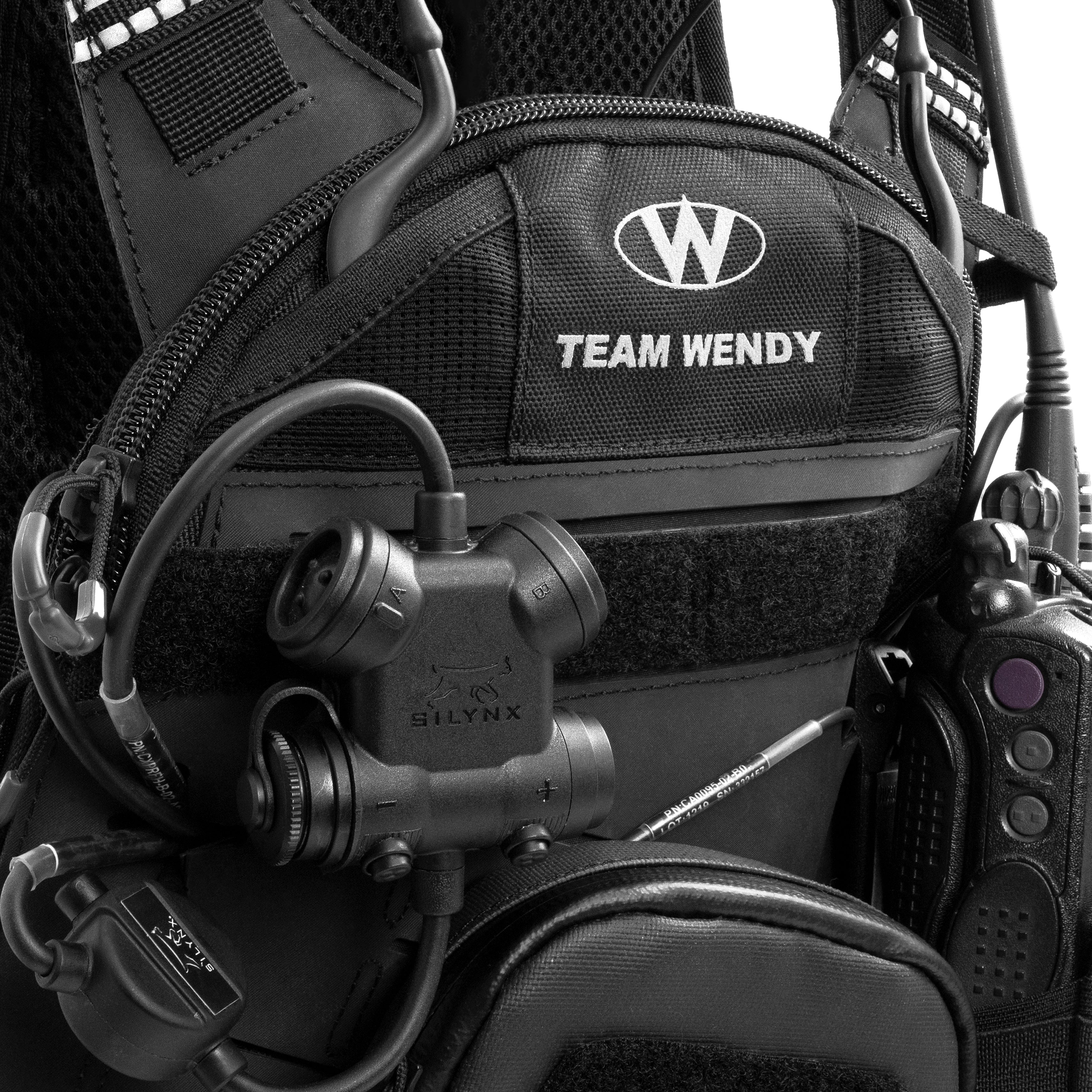 Team Wendy Radio Rig - Tactical Communication Headset for Military, Police & Outdoor Enthusiasts | Secure Fit, Noise Reduction & Clear Audio | Perfect for Field Operations, Hunting & Airsoft