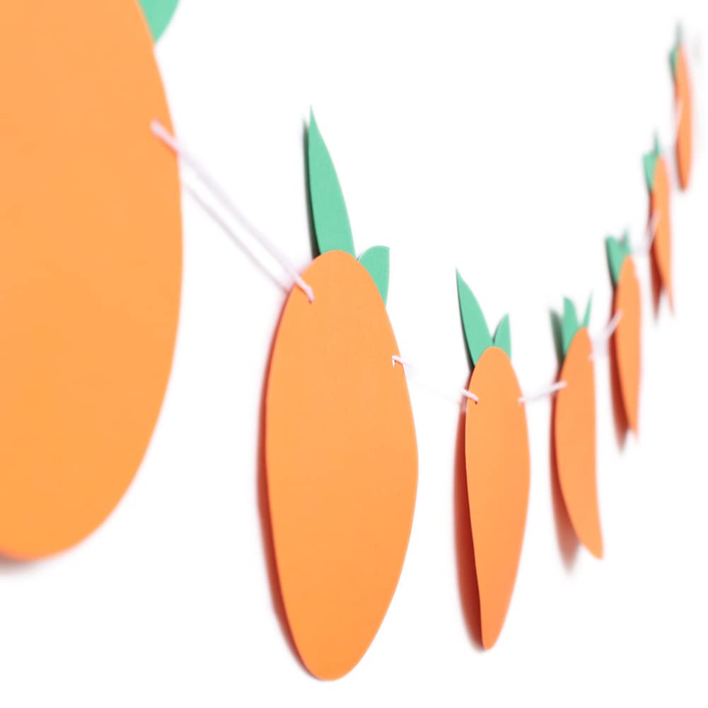Little Cutie Baby Shower Banner Decorations - Orange Theme Welcome Garland for Newborn Celebrations, Gender Reveal & Birthday Parties - Perfect for Nursery Decor, Photo Backdrops & Special Occasions