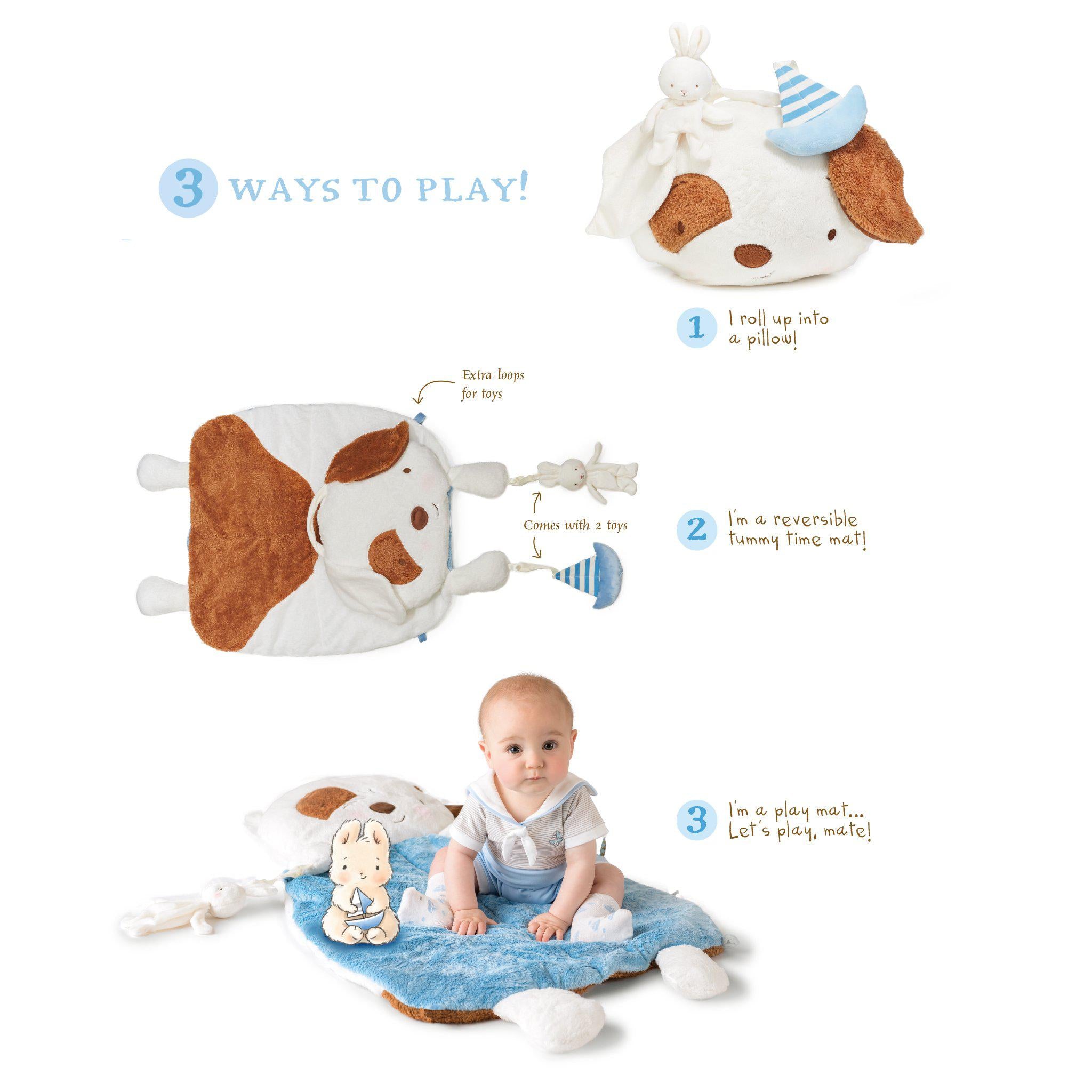 Skipit Puppy Ultimate Play Gift Set for Dogs - Interactive Dog Toy for Puppies, Small & Medium Breeds - Perfect for Indoor & Outdoor Play, Training, and Bonding Time