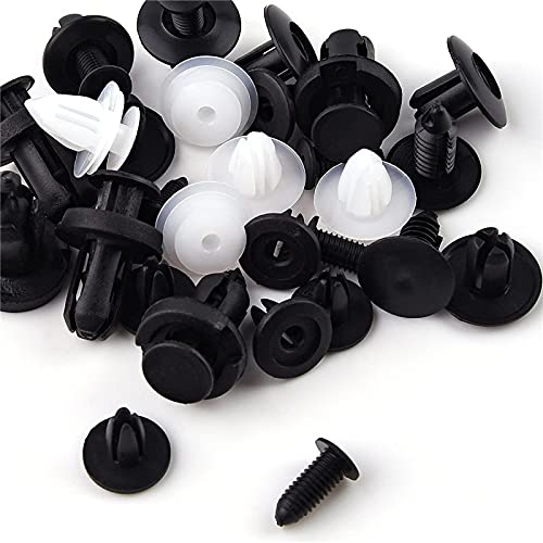 VALINK Universal Bumper Retainer Clips - 120pcs Car Fastener Clips Kit for Bumper, Door Panel & Dashboard Repair | Durable Auto Body Push Pins & Expansion Screws | Perfect for DIY Car Maintenance & Furniture Assembly