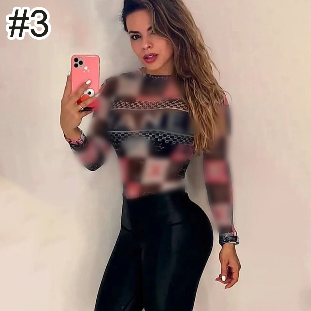 Printed Zipper One Piece Top - Stylish Women's Casual Jumpsuit for Everyday Wear | Perfect for Outfits, Dates & Street Fashion
