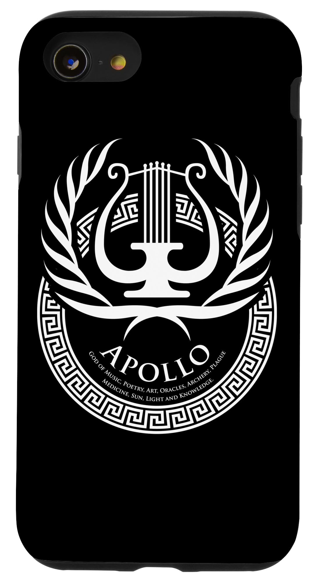 Premium Apollo Greek Mythology iPhone SE (2020)/7/8 Phone Case - Durable Protective Cover with Artistic God Design - Perfect Gift for Tech Lovers & Mythology Fans - Ideal for Daily Use, Travel & Outdoor Activities