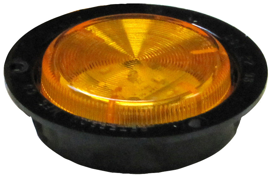 Piranha LED M164FA Amber Flush Mount 2 Clearance Side Marker Lights - Perfect for Trucks, Trailers & Off-Road Vehicles