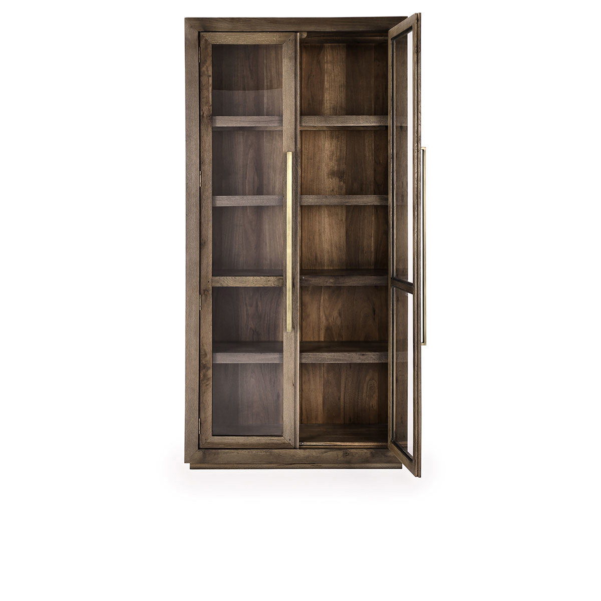 Bradley Tall Cabinet - 60 Inch Storage Organizer with Adjustable Shelves for Home, Office & Garage | Durable & Spacious Closet Solution