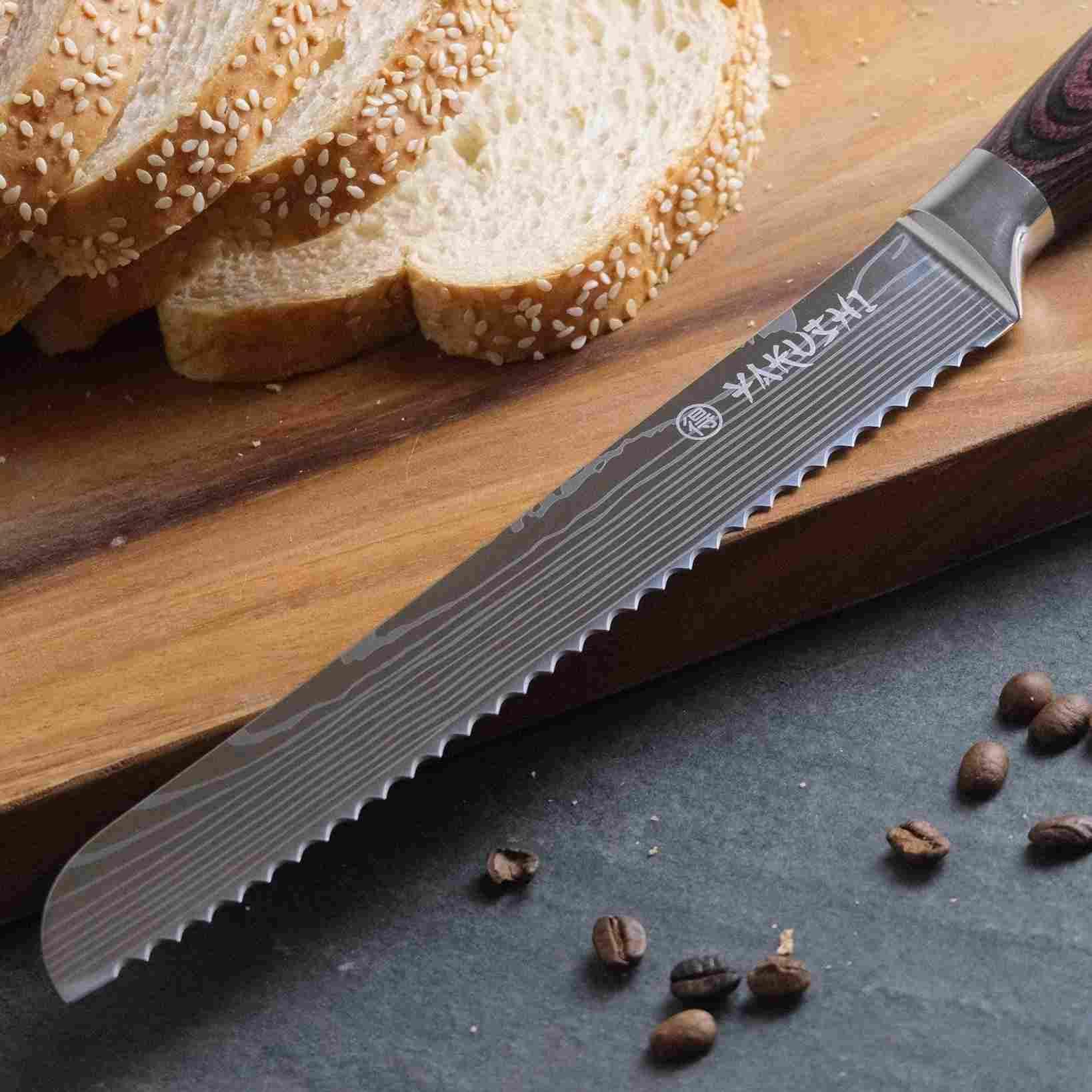 Yakushi™ 8-Piece Premium Knife Set - High-Quality Kitchen Knives for Home Chefs - Perfect for Slicing, Dicing, and Food Prep