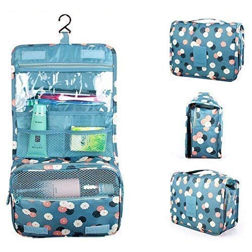 Divik Hanging Travel Toiletry Bag - Waterproof Cosmetic Makeup Organizer for Beauty Products, Medicines & Shaving Essentials - Perfect for Women's Jewelry Storage & Travel Accessories (1 Pack) - Ideal for Vacation, Gym, Camping & Business Trips