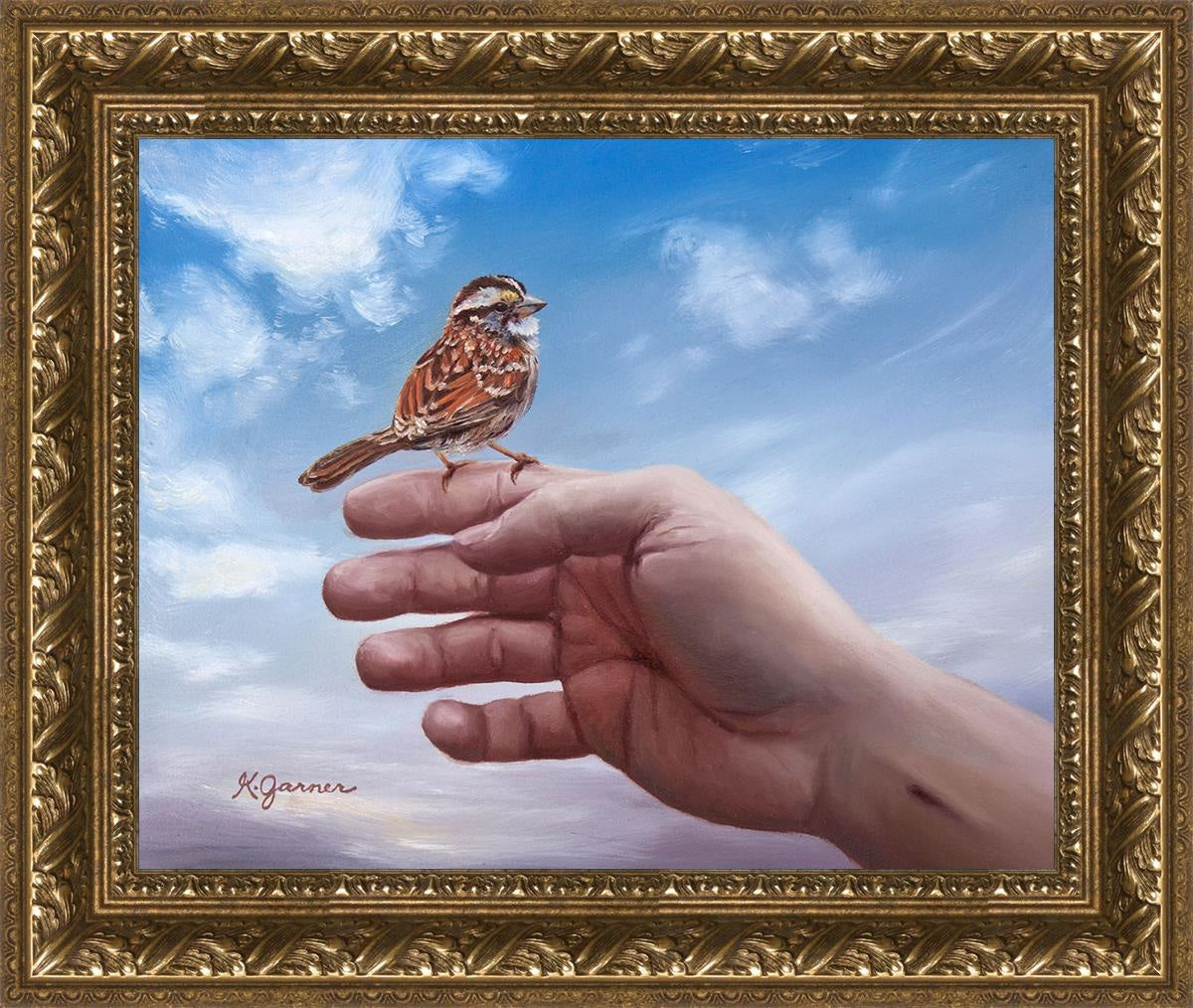 Every Sparrow is Known - Inspirational Christian Wall Art Decor for Home & Office - Perfect for Living Room, Bedroom, Church & Gift Giving