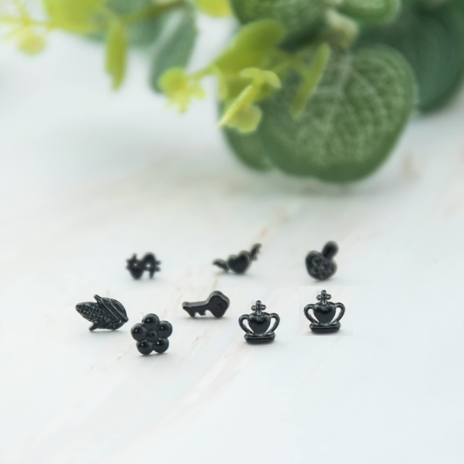 NEWITIN 100 Pairs Hypoallergenic Polymer Clay Stud Earrings for Women - Colorful Cute Plastic Earring Set - Perfect for Everyday Wear, Gifts & Fashion Accessories