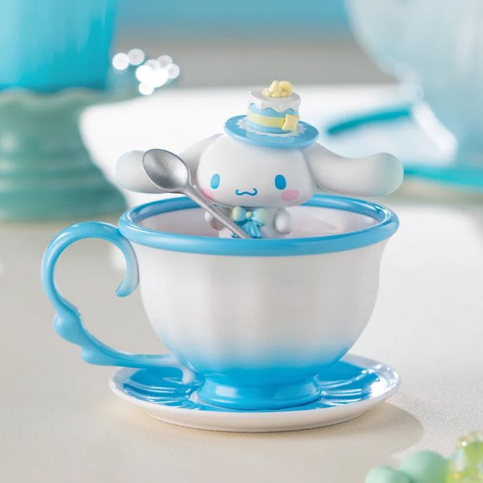 Sanrio Characters Teacup Elf Series Blind Box - Cute Collectible Mini Figures for Kawaii Lovers (Perfect for Desk Decor, Party Favors & Gift Giving)
