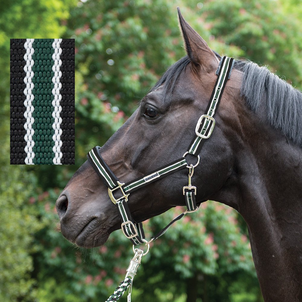 CALEVO - Adjustable Dog Head Collar with Stripes for Training, Walking, and Gentle Control - Perfect for Small, Medium, and Large Dogs