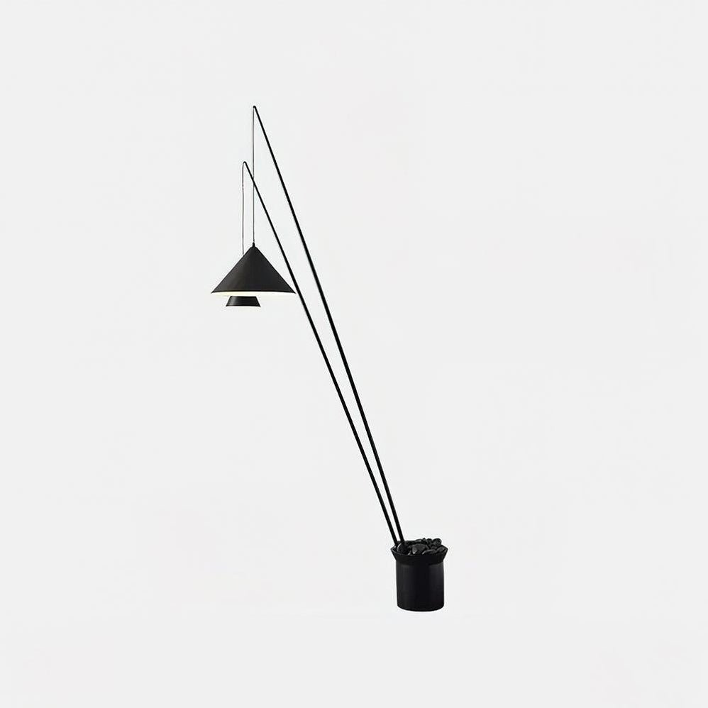 Arlo Arc Floor Lamp - Modern LED Standing Light with Adjustable Brightness & Color Temperature for Living Room, Bedroom, or Office