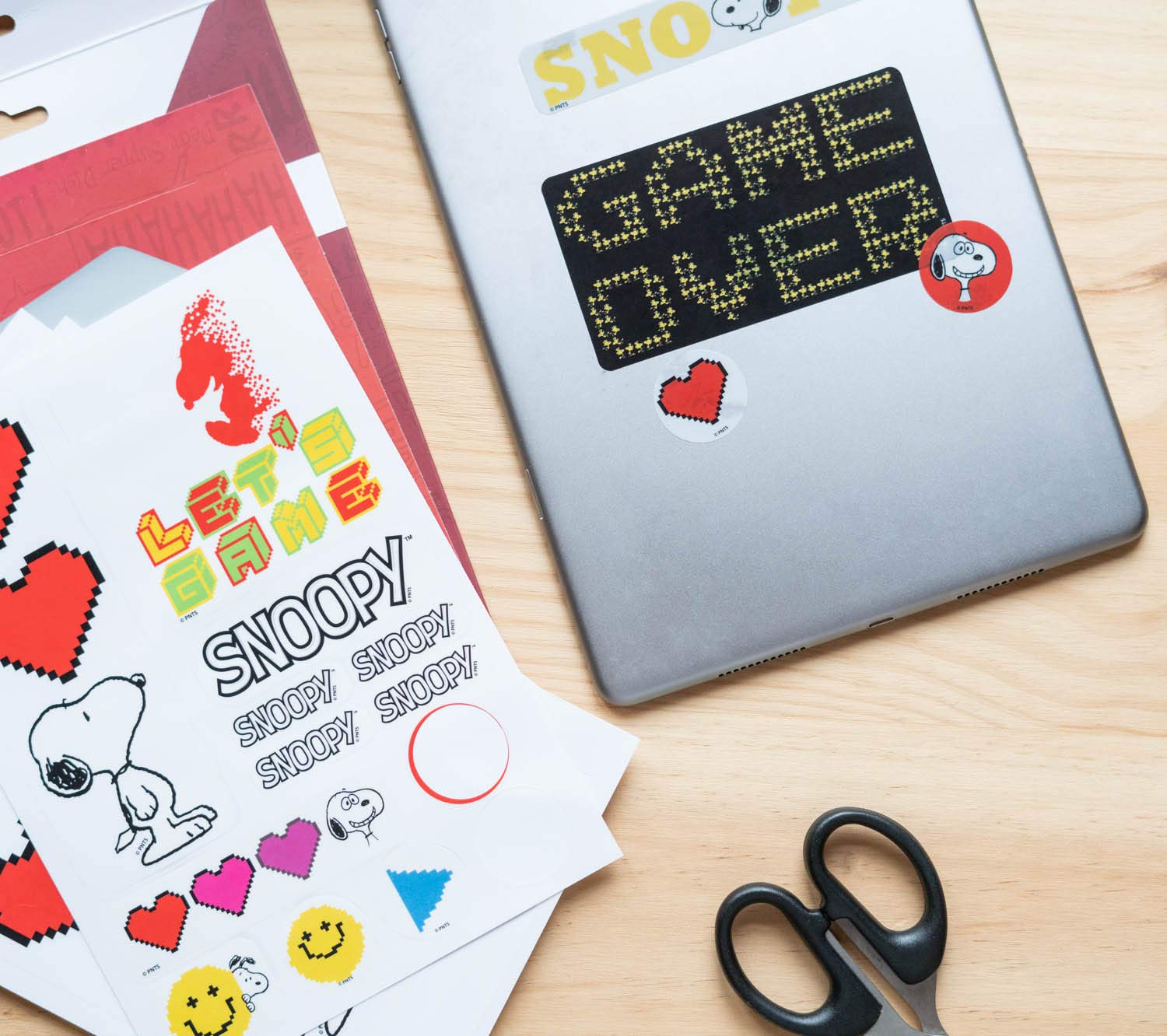 Erik Snoopy Gadget Decals - Waterproof Removable Vinyl Stickers for Laptop, Phone, Notebook | Cute Snoopy Stickers for Kids & Adults | Perfect for School, Office, Travel & DIY Projects