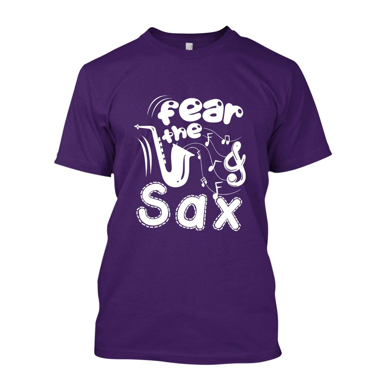 Fear The Sax Saxophone T-Shirt | Unisex Cotton Tee for Musicians & Music Lovers | Perfect for Concerts, Band Practice & Casual Wear
