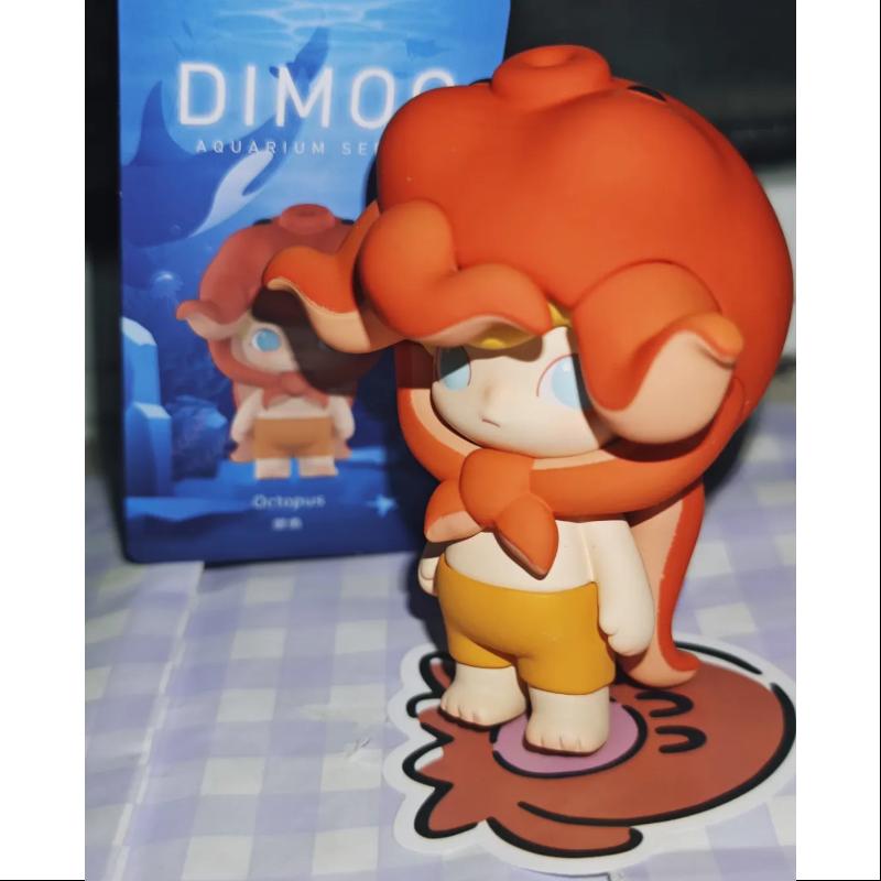 DIMOO Aquarium Series OCTOPUS Collectible Figure - Cute Underwater Decor for Home, Office & Fish Tank - Perfect Gift for Anime & Marine Life Lovers