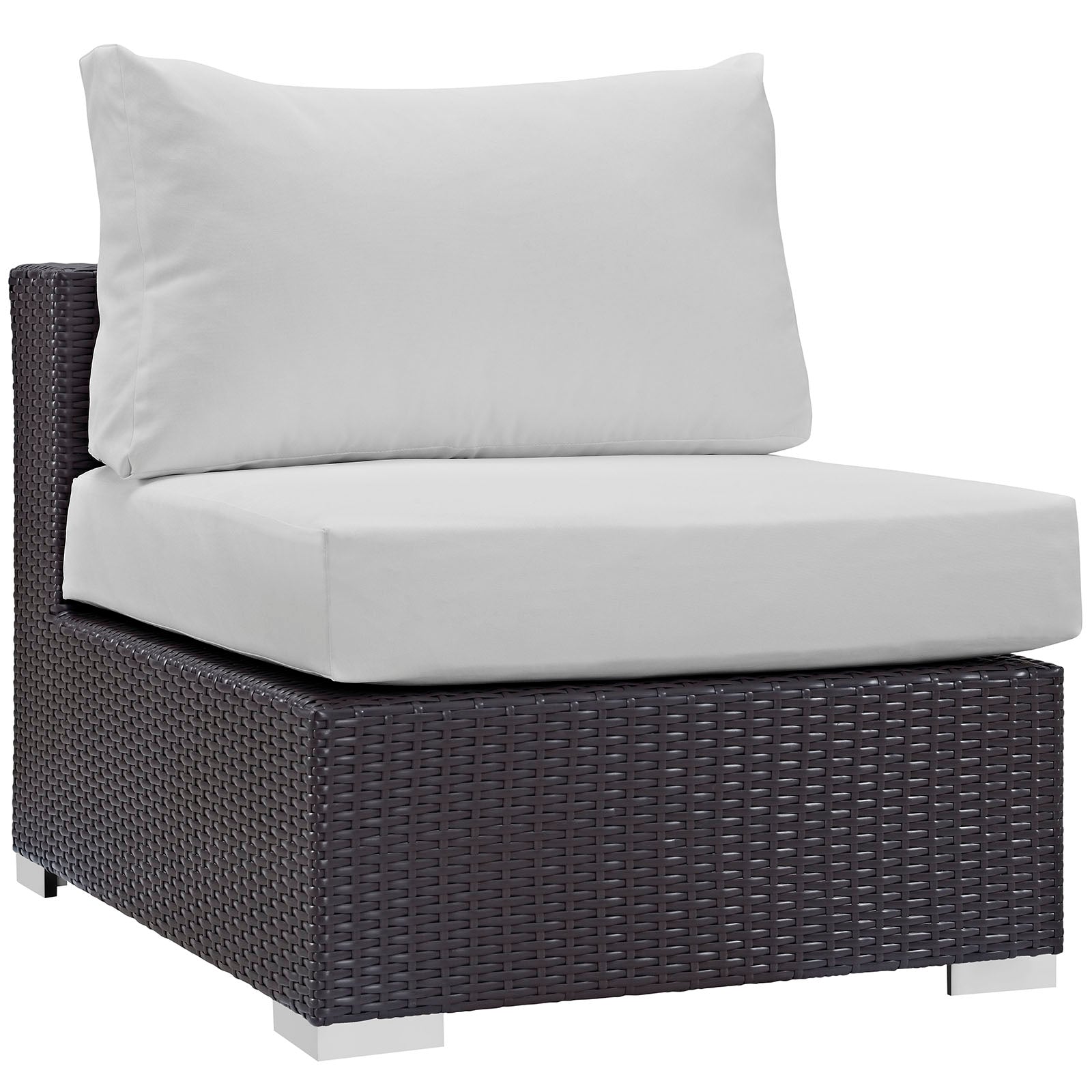 10-Piece Convene Outdoor Patio Sectional Set - Durable Wicker Furniture for Backyard, Garden, Poolside & Deck Relaxation