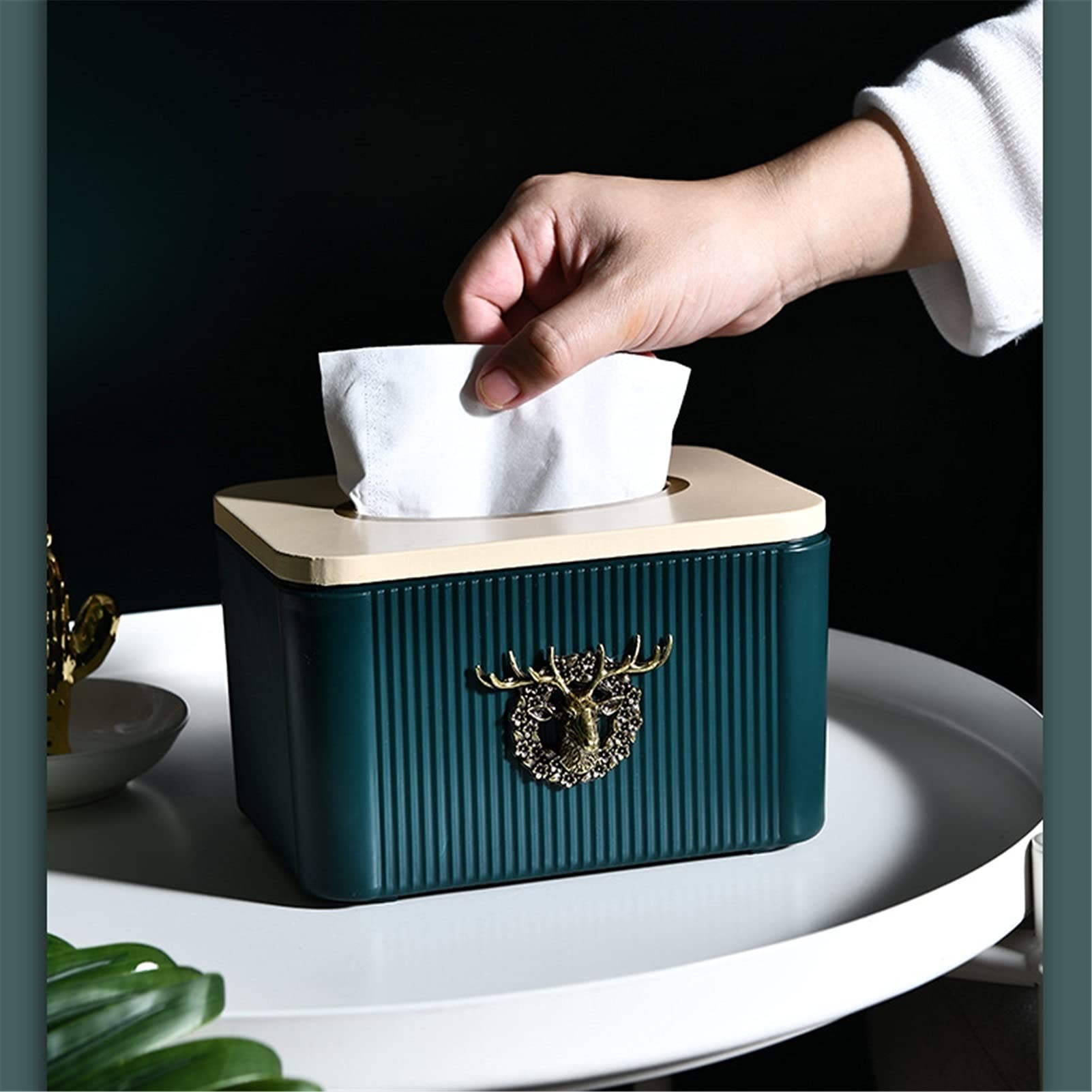 Creative High-End Tissue Box - Modern Home Decor for Living Room & Bedroom | Personalized Luxury Paper Towel Holder | Stylish & Simple Design for Elegant Spaces